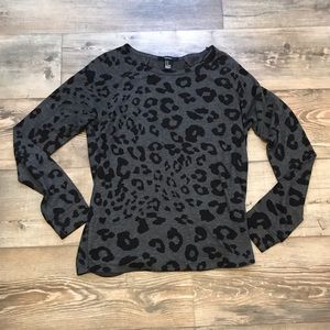 Leopard 🐆 Long Sleeve Sweater Top